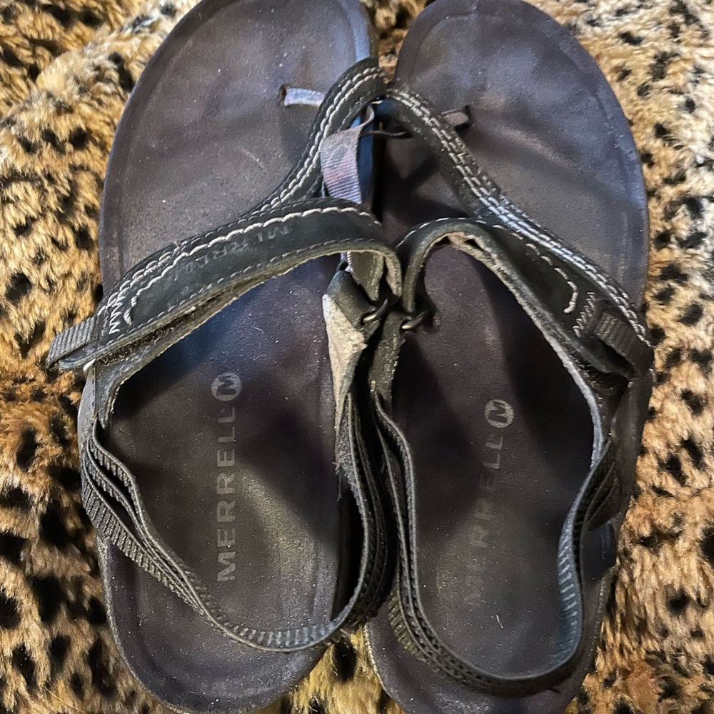 Merrell Sandals Adjustable Black - image 2